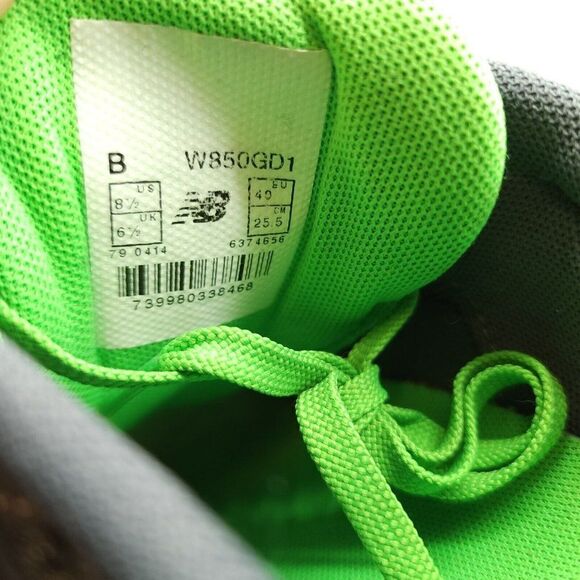 New Balance 850v1 Women's Shoes Sz 8.5 Gray Green Sneakers Athletic Running - Picture 8 of 9